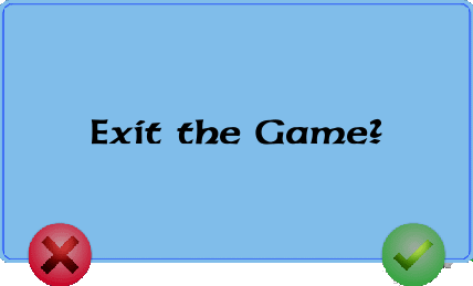 exit dialog